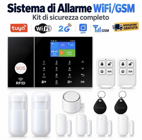 Kit allarme casa - allarme, sistema