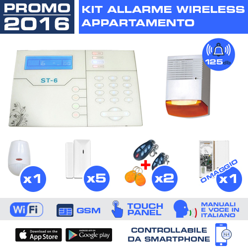 Antifurto allarme casa kit - antifurto,