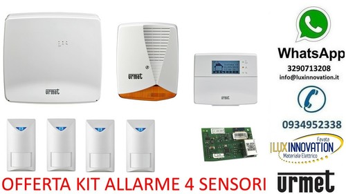 Kit compelto antifurto urmet - kit,