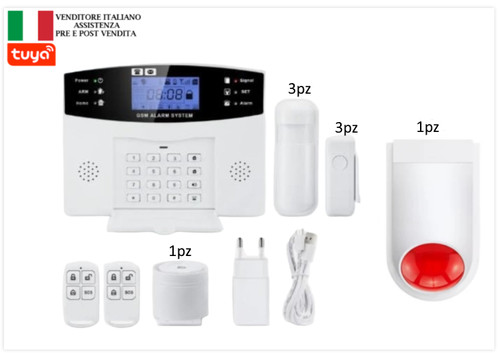 Kit antifurto casa wifi - kit, gsm