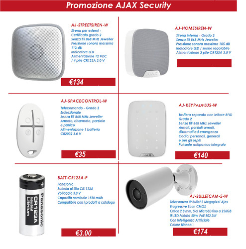 Ajax hub2 kit allarme - hub2,