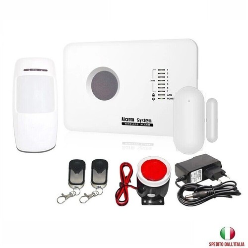 Kit antifurto allarme casa - kit,